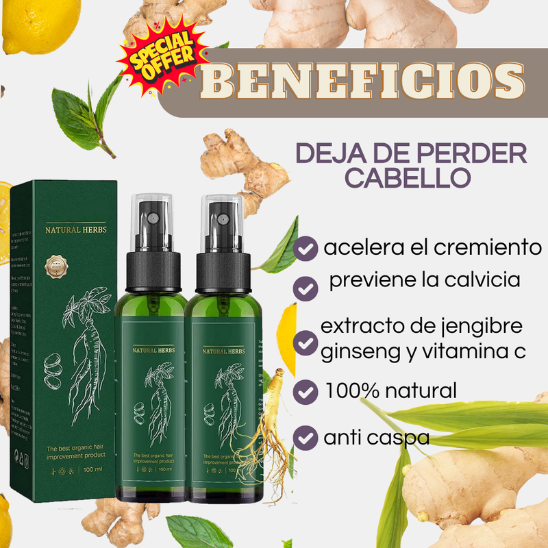 2x1 Tónico para el cabello Oferta! 2x1