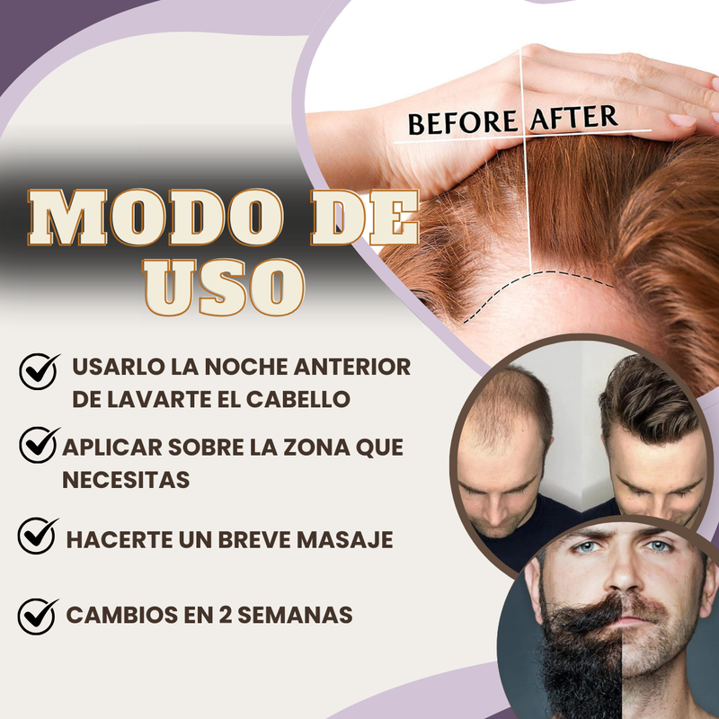 2x1 Tónico para el cabello Oferta! 2x1